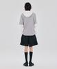 Hellinogseuweeo Magic Hours Cloud & Sun Short Sleeve T-Shirt_Light Grey