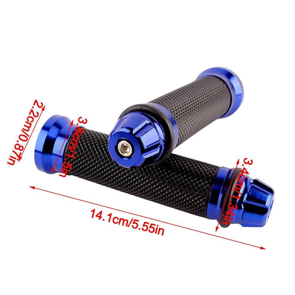7/8 Inch Motorcycle Grips 22mm DIY Motorcycle Handle Non-slip for Aprilia Victory Honda Suzuki Kawasaki Yamaha BMW Ducati