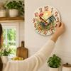 Wall Clock Decor Elegant Unique Watch Decorative Timepiece for Wedding Housewarming