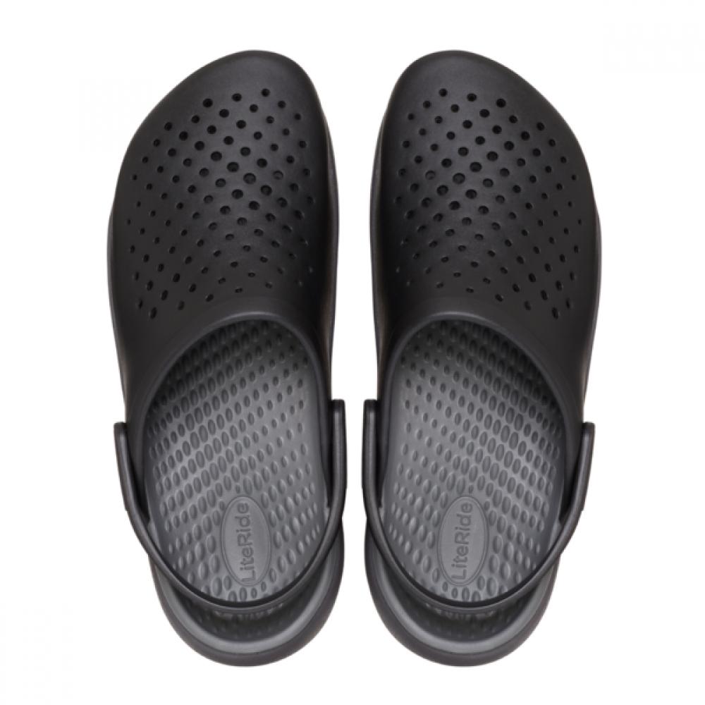 Crocs In Motion Clog Sandal Slipper 209964 001 Black