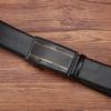 Men'S Belt Lychee Pattern Business Leisure Automatic Buckle Belt Street Stall Clothing Leather Accessories