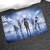 Anime 86 Eighty Six Kitchen Mat Kids Room Bedroom Decoration Balcony Anti-Slip Doormat Living Room Alfombra