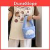 Cute Cartoon Bear Plush Mini Handbag With Magnetic Closure For Daily Outfits