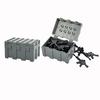 4Pcs WW2 Military Weapons Box Model Building Blocks Construction Toy Guns Case Bricks MOC SWAT Equipment Weapon Box for Kids