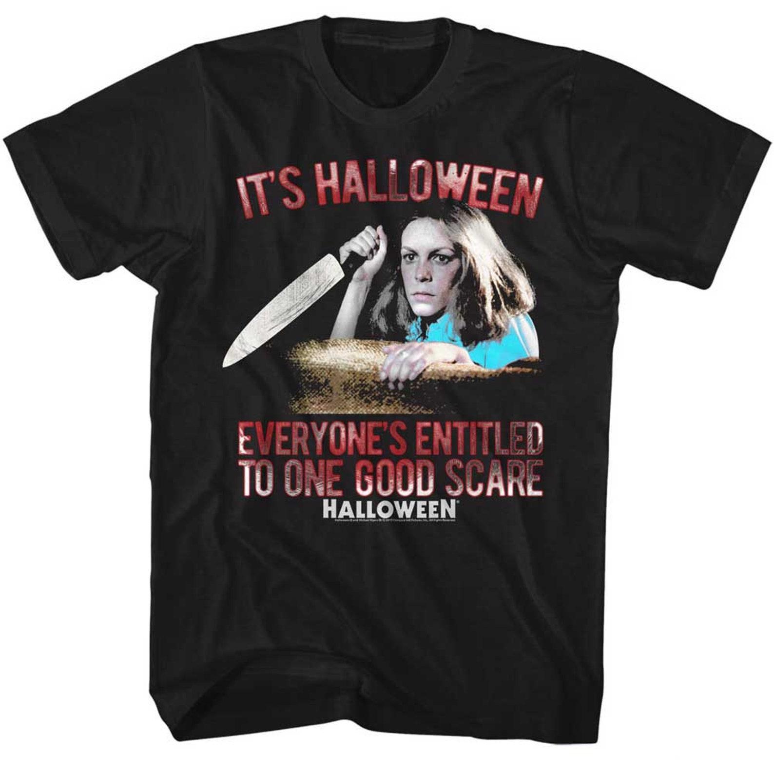 Halloween Good Scare Black Adult T-Shirt 4XL