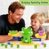 Frog Math Balance Scale Educational Toy for Kids Number Learning And Counting Montessori Interactive Toy for Ages 3-6