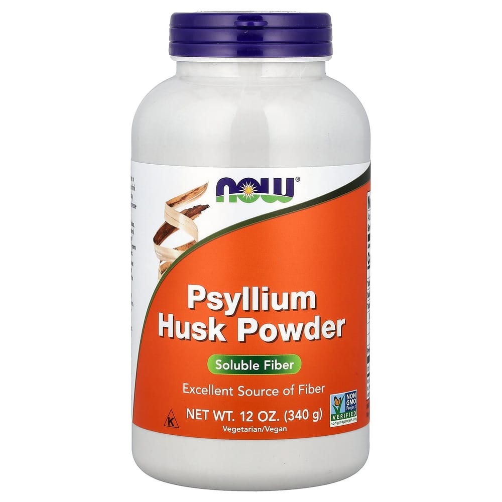 Now Foods Psyllium Husk Powder 340g (12oz)