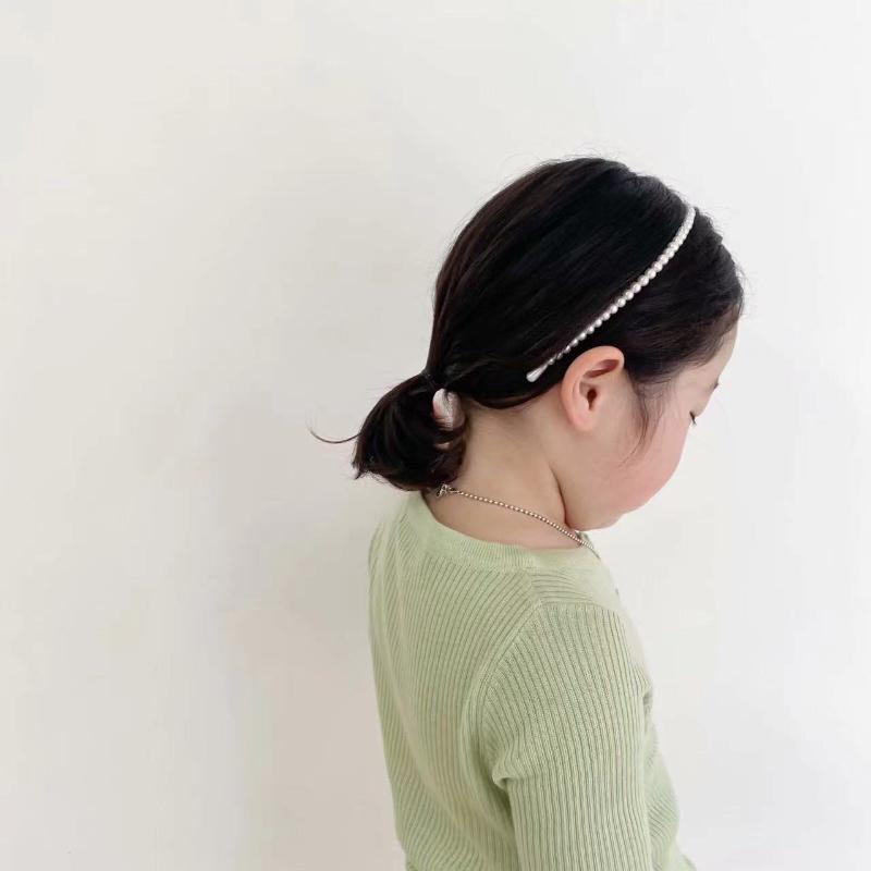 Korean Beads Imitation Pearl Hair Hoop Fashion Sweet Chic Headbands Ornaments