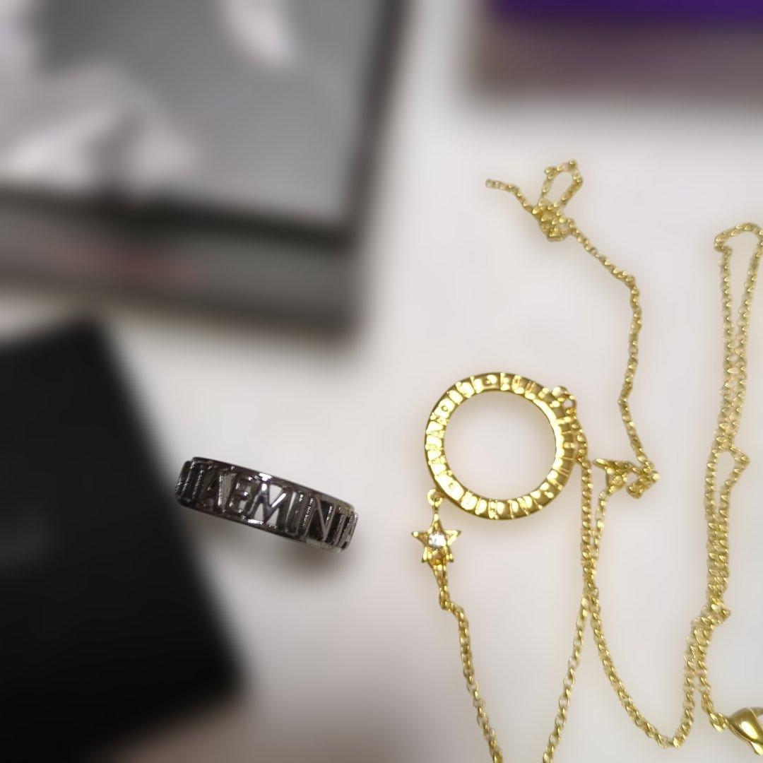 

[USED] SHINee Taemin off sick ring bonus serious necklace