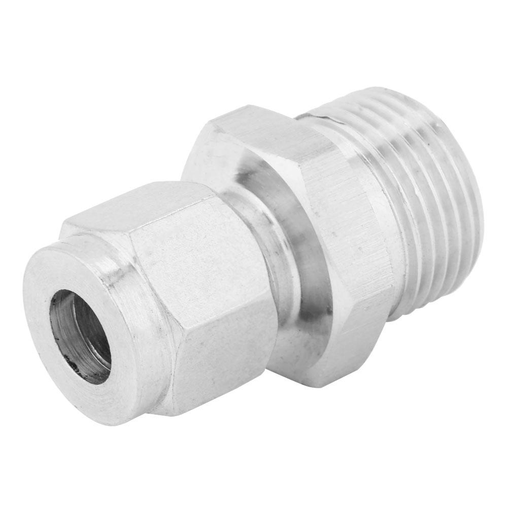 Stainless Steel Pipe Fitting Double Ferrule Joint Connector Single Card Sleeve M20*1.5 8