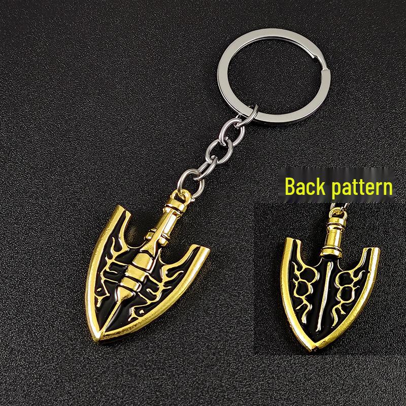 Golden Wind Stand Arrow Keychain - JOJO's Bizarre Adventure Backpack Charm