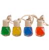 Round Hanging Wooden Bead Car Air Freshener: Long-Lasting High-End Fragrance and Odor Eliminator for Car Interiors