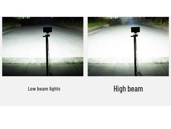 Super Bright LED Headlights for Electric Vehicles & Motorcycles, High/Low Beam, 12V