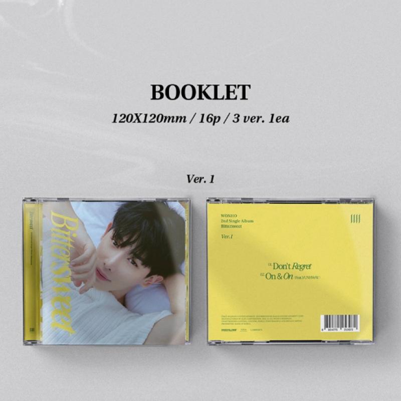 Wonho   Bittersweet   2nd Single Album  Jewel Ver. 