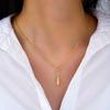 Korean Water Drop Pearl Pendant Necklaces Simple Design Elegant Silver Color Clavicle Chain For Women Trendy Party Jewelry Gifts