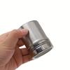 Stainless Steel Powdered Sugar Shaker Fine Mesh Duster For Cocoa Cinnamon Coffee Easy Clean Metal Spice Dispenser For Home Restaurant Cafe Use