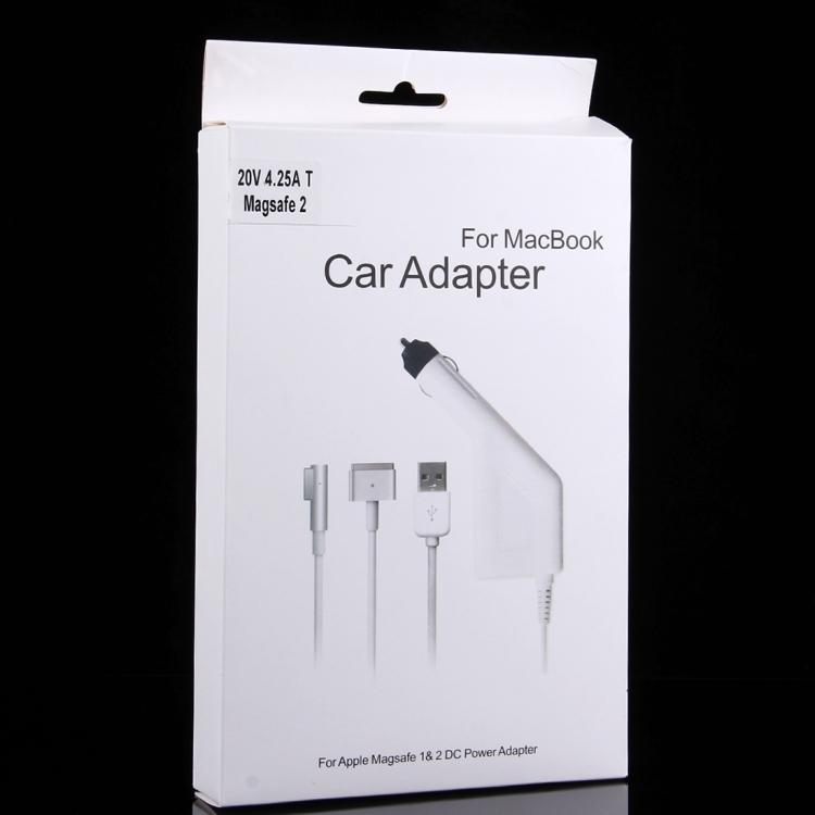 Carregador de carro MagSafe 2 de 85 W e 5 pinos em T para Macbook A1398