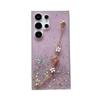 Applicable to Samsung S22U mobile phone case S23U.diy bracelet S24U Epoxy glitter niche mobile phone case
