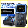 Professional Digital Multimeter Smart Professional Tester 1000V 10A True RMS Auto Range AC DC Ohm Hz Capacitance with 2.4IN Digital Display 9999 Count