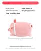 Cute Strawberry Piglet Plush Doll Pillow - Perfect Birthday Gift & Backrest