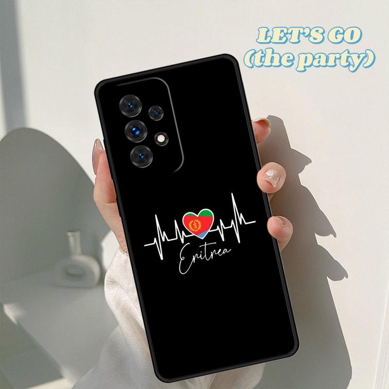 Eritrea Flagge Handyhülle Für Samsung Galaxy A42 A31 A40 A51 A71 A32 A80 A91 A52 A72 A73 A20e A21S A50 A70 A11 A12 Hülle