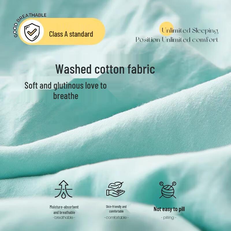 JUSHUAN Class A Cotton & Soybean Fiber Summer Quilt