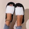 Women's Autumn and Winter Velvet Warm Indoor Slippers and Home Shoes