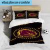 Brisbane Broncos 3PCS Bedding set,Ideal for 1pc Duvet Cover And 2pcs Pillowcases Perfect for Fan gift,Ideal for Bedroom, Dormitory