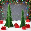 Creatieve Kerstboom Set van Hars - Desktop Feestdecoratie
