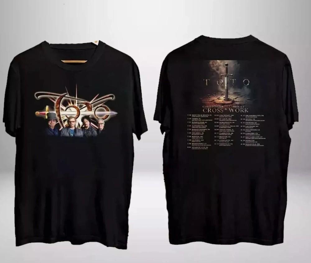 Comfort Colors TOTO Band World Tour 2025 Shirt Size S-5XL Unisex T-Shirt XXXXL