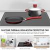 Silicone Dish Drying Mat Heat Resistant Dish Drainer Mat for Kitchen Counter Sink Refrigerator or Drawer Liner Cooktop Protector