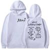 Rapper Mora Lo Mismo De Siempre Tour 2025 Album Hoody Men Women Vintage Aesthetic Sweatshirt Fashion Oversized Hoodie Streetwear