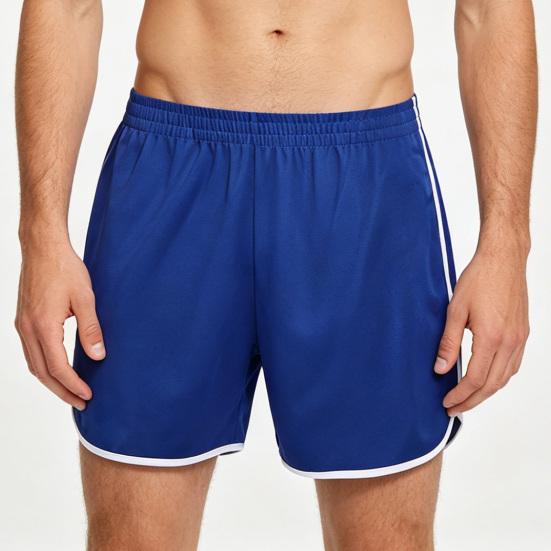 Sommer Herren Sportshorts Schnelltrocknend Atmungsaktiv Fitnessstudio Workout Kurze Hosen Elastischer Bund Kordelzug Athletisch Laufen Fitnessshorts