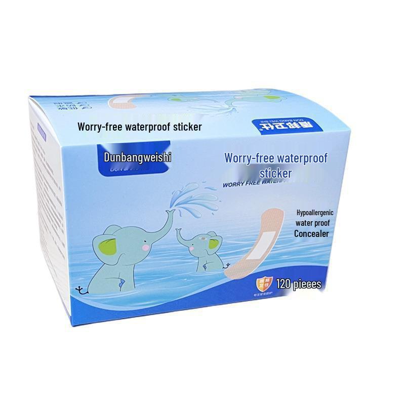 Balíček pro nováčky: 120 Vodotěsných, Vysoce přilnavých, Průhledných, Prodyšných náplastí