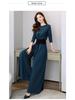 European Women's Two-piece Suit with Wide Trousers Spring Collection Autumn Plus Size Rejuvenation Fashion