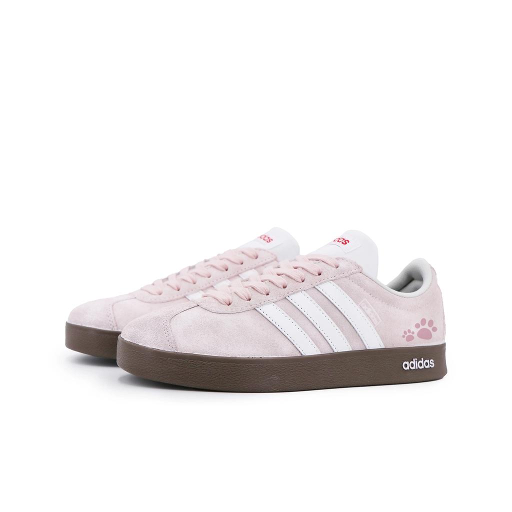 Adidas VL COURT 2.0 Low top German Army Trainers Unisex Light Pink JS3003(Team1276)
