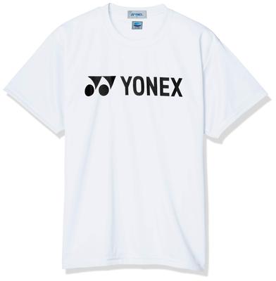 Kurzarmshirt UNI Dry Shirt Weiß Japanisch L zu Japanischer Größe [Yonex] Herren (011) (Äquivalent L)