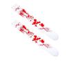 Blood Print Sock Halloween Blood Gloves Skirt Halloween Dress Up Handprint   Men