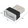 1Pc Auto Mini USB LED Atmosphäre Lichter Auto Innenraum Neon Dekorative Lampe Notbeleuchtung Universal PC Tragbare Plug and Play