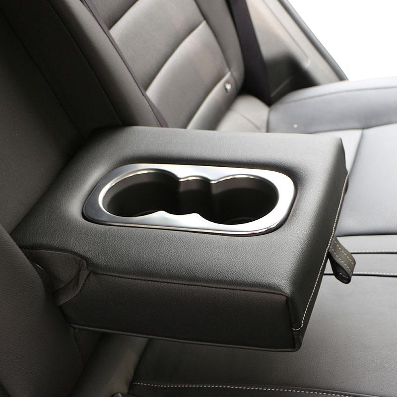 Car Rear Water Cup Holder Cover Trim Sticker for Renault Koleos 2017 2018 2019 2020 2025 Decoration Stickers Accessories