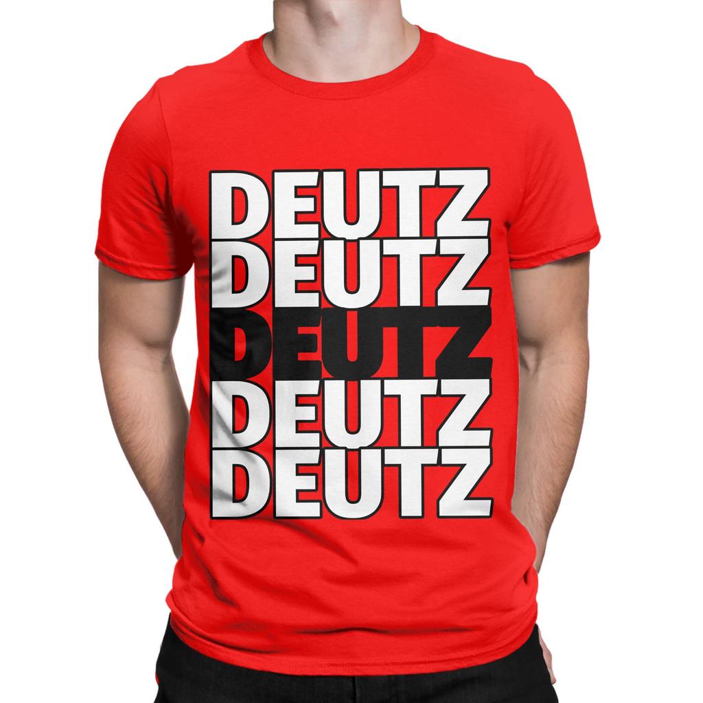 T-shirt in Cotone Grafica Deutz 100 Top Deutz Fahr Magliette Per Unisex