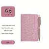 Exquisite Glitter Sequin Strap Journal: Personalized Creative Diary Notebook