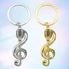 Sturdy Music Inspired Keychain With Alternative Shape For Those Who Appreciate Individuality And Modern Trends