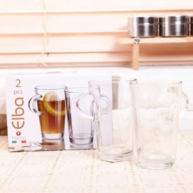 Simple Mocha Latte Mug 2p