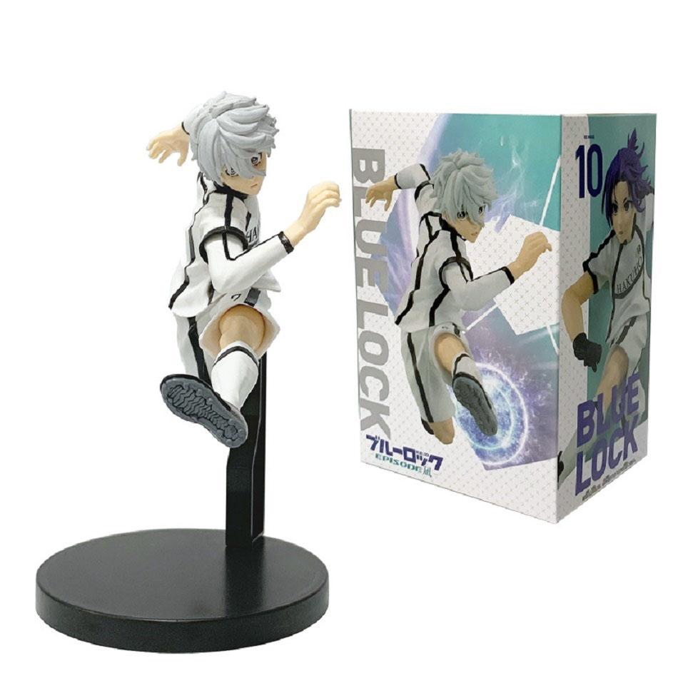 Anime BLUE LOCK Animation Version Blue Forbidden Zone Idol Figure Itoshi Nagi No.10 Pvc Model Ornament Collectible Toy Gift