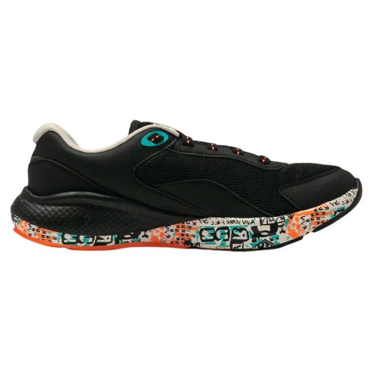 Under Armour Charged Vantage 1 Printed Sports Cushioning Soft Rebound Lightweight Low-Top Casual Running Shoes Women Sneaker Black 3027033-001