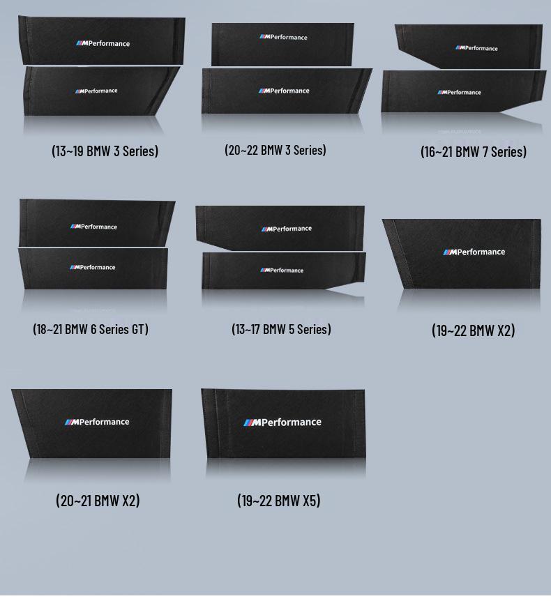 Suede Trunk Partition Storage Box for 2016-2024 BMW 7 Series