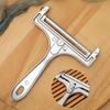 Stainless Steel Cheese Slicer Sturdy Butter Scraper Kitchen Gadget Cheese Peeler  Butter