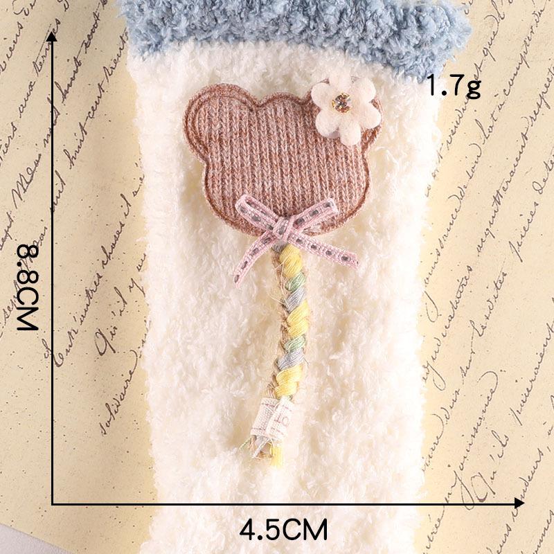 Hair Accessories Accessories Socks Shoes And Hats Decorative Accessories Bear Bow Hairpin Accessories Brooch Handmade Diy Clothing Accessories