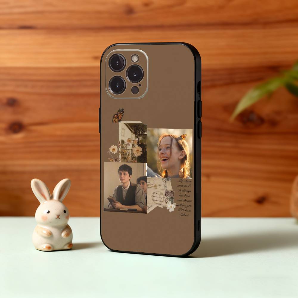 B-Brave L-Little A-Anne Phone Case For iPhone17 16 15 14 13 12 11 Pro Max Plus,5G Soft Black Case iPhone15plus